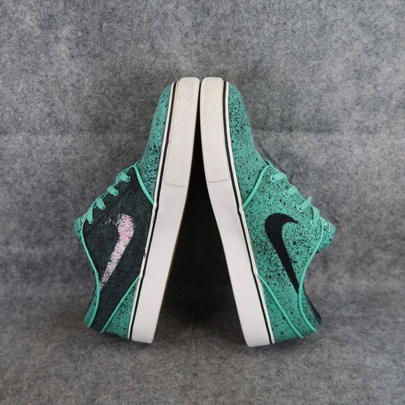 Nike Shoes Mens 7 Sneakers SB Stefan Janoski Premium Mint Speckle Skate Casual - Picture 8 of 14